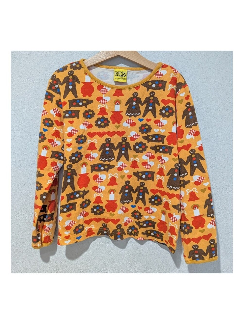 DUNS Sweden Gingerbread Long Sleeve Top, EU 134